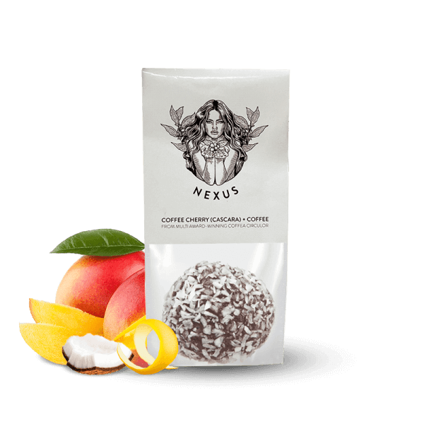 Specialty coffee Coffea Circulor Kenya NEXUS OXYCO - hyperfood from cascara and coconut