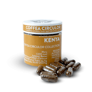 Kenya AFTERLIFE - cascara in capsules 60pcs/pack - Coffea Circulor