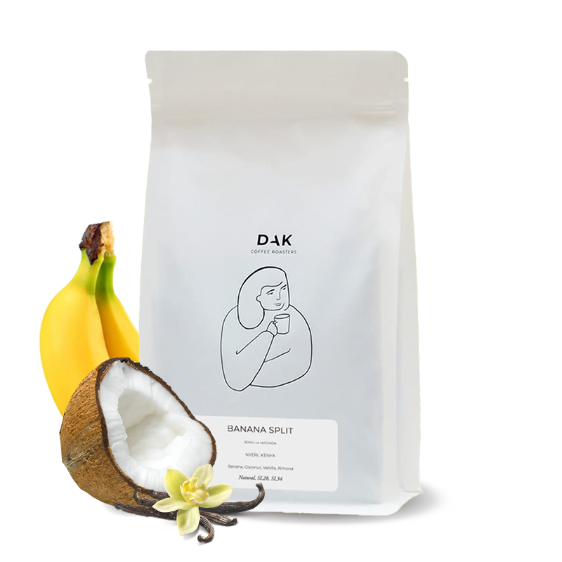 Specialty coffee DAK Coffee Roasters Kenya BANANA SPLIT - espresso