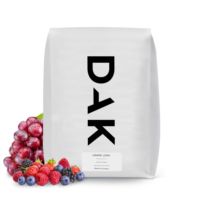 DAK Coffee Roasters Ethiopia GRAPE LUSH - 1000g