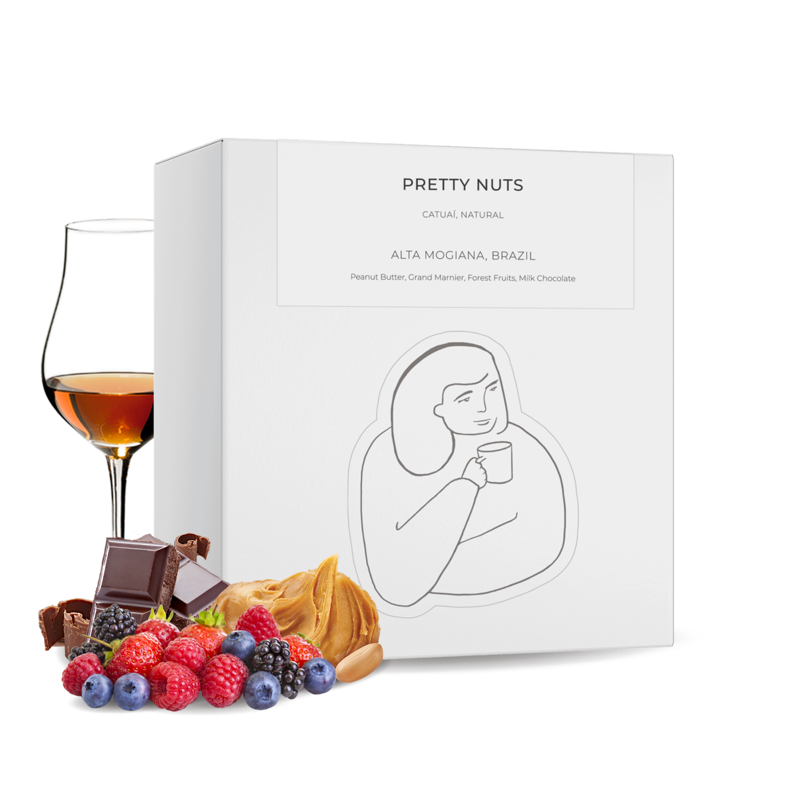 Specialty coffee DAK Coffee Roasters Brazil PRETTY NUTS