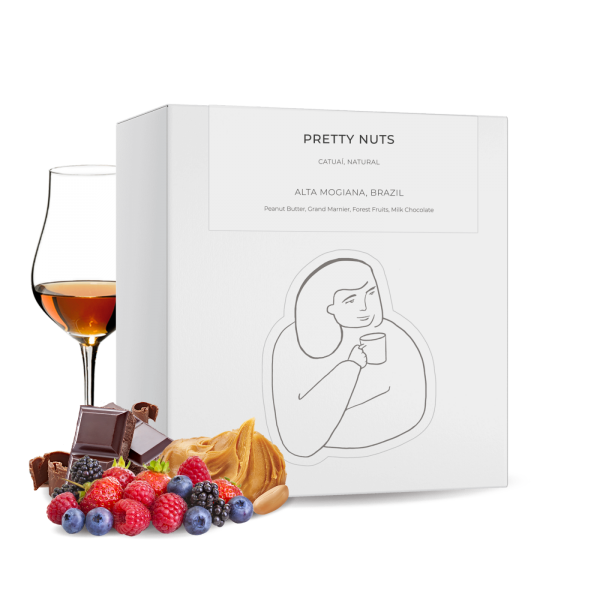 Specialty coffee DAK Coffee Roasters Brazil PRETTY NUTS