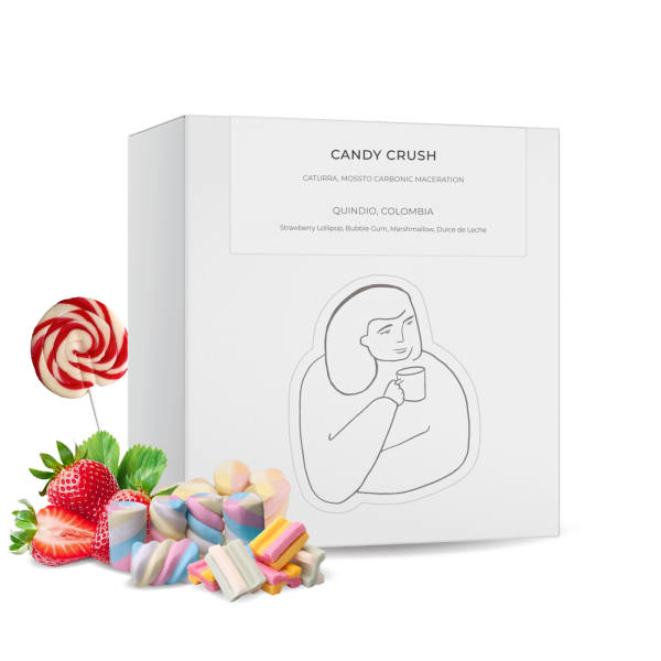 Specialty coffee DAK Coffee Roasters Colombia CANDY CRUSH
