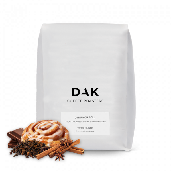 Specialty coffee DAK Coffee Roasters Colombia CINNAMON ROLL - filter - Christmas Coffee - 1000 g