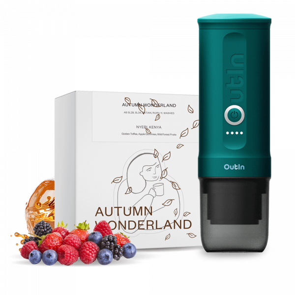 Dak Autumn Wonderland x Outin set - Teal