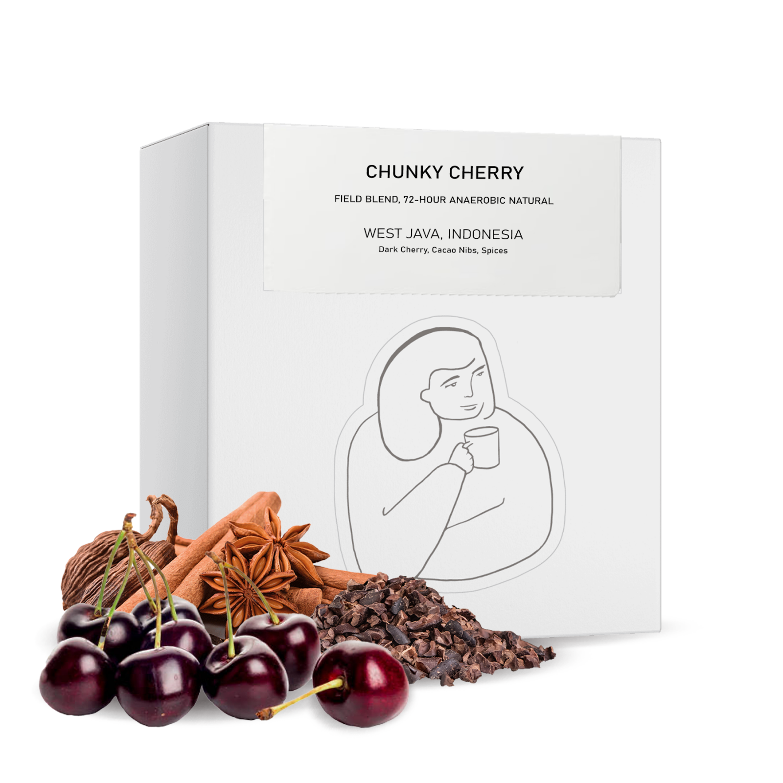 Specialty coffee DAK Coffee Roasters Indonesia CHUNKY CHERRY - espresso