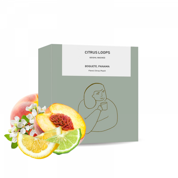Specialty coffee DAK Coffee Roasters Panama CITRUS LOOPS - geisha - 125g