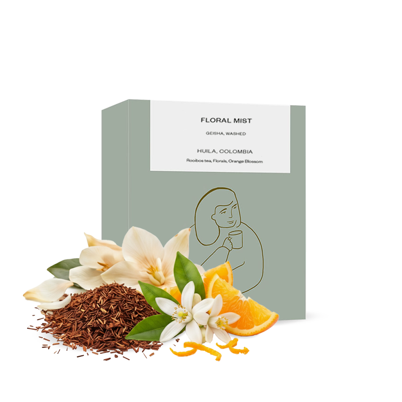 Specialty coffee DAK Coffee Roasters Colombia FLORAL MIST - 125 g