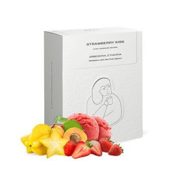 Ethiopia STRAWBERRY KISS - espresso - DAK Coffee Roasters
