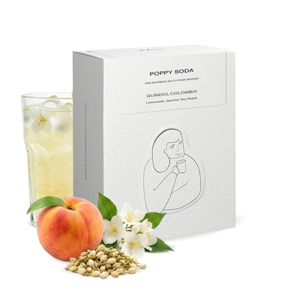 Specialty coffee DAK Coffee Roasters Colombia POPPY SODA