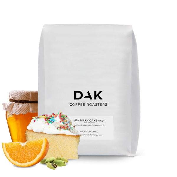 Specialty coffee DAK Coffee Roasters Colombia IS IT MILKY CAKE ENOUGH? - espresso - 1000g