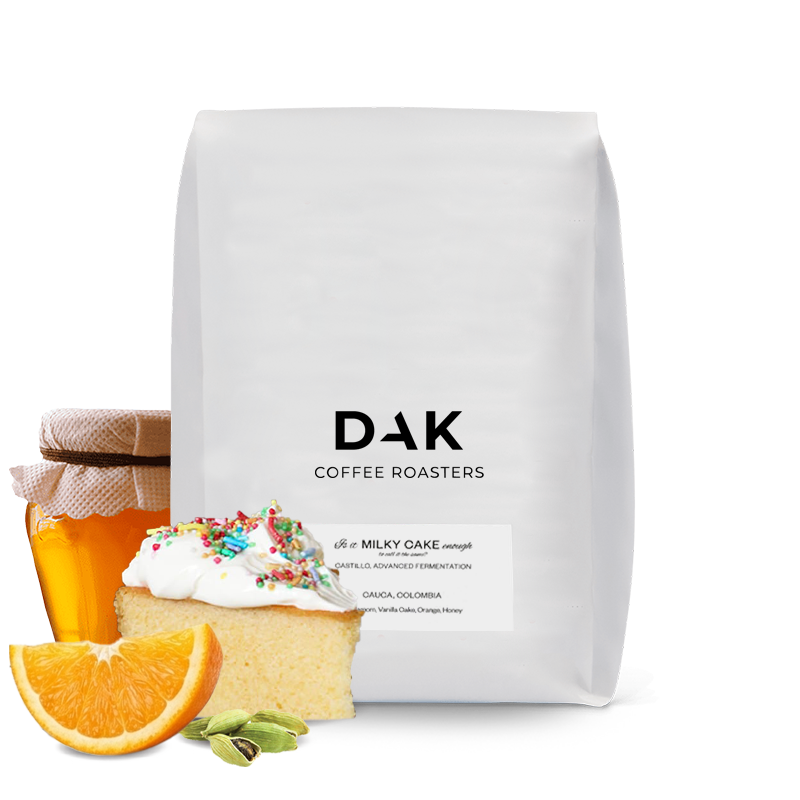 Specialty coffee DAK Coffee Roasters Colombia IS IT MILKY CAKE ENOUGH? - espresso - 1000g