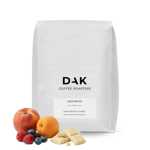 Specialty coffee DAK Coffee Roasters Ethiopia JAZZ FRUITS - Espresso 1000g