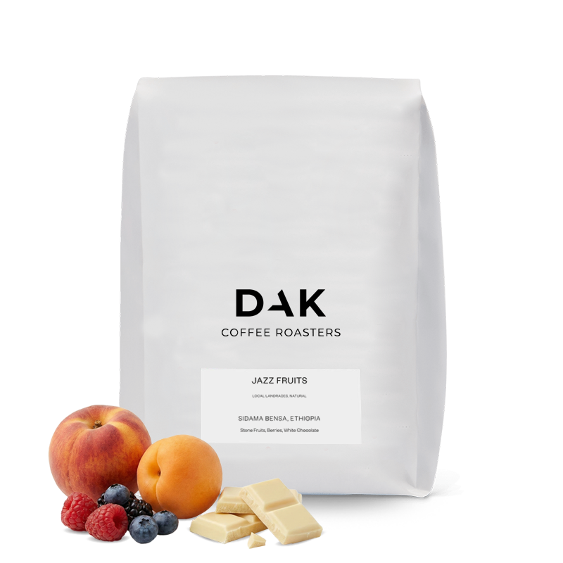 Specialty coffee DAK Coffee Roasters Ethiopia JAZZ FRUITS - Espresso 1000g