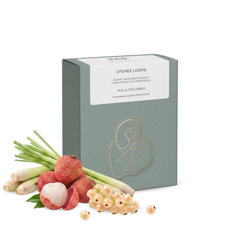 Specialty coffee DAK Coffee Roasters Colombia LYCHEE LOOPS - 125g
