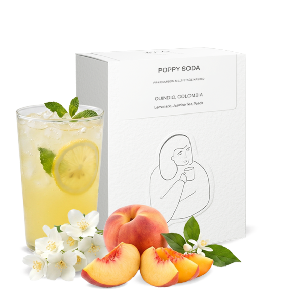 Specialty coffee DAK Coffee Roasters Colombia POPPY SODA – New Harvest - 200 g