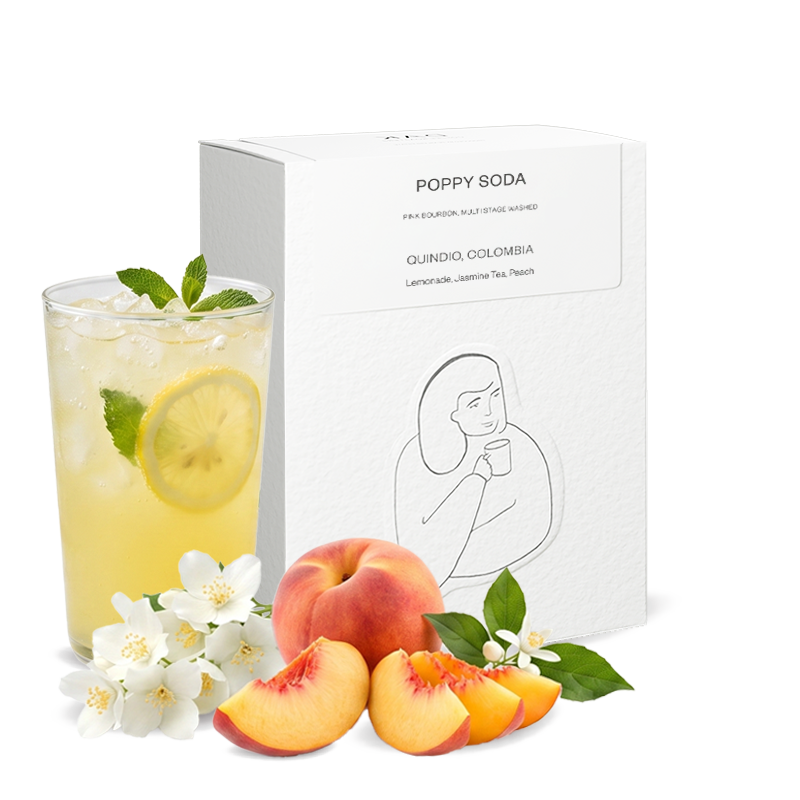 Specialty coffee DAK Coffee Roasters Colombia POPPY SODA – New Harvest - 200 g