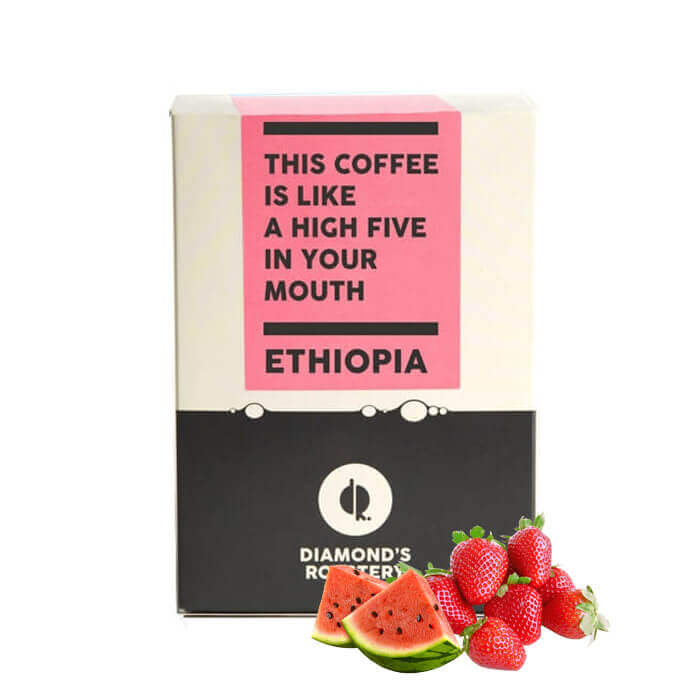 Specialty coffee Diamond's Roastery Etiopie KOCHERE BOJI