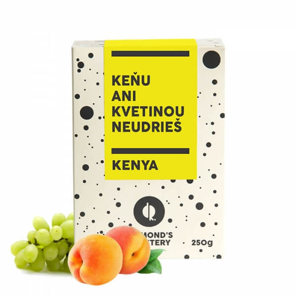 Specialty coffee Diamond's Roastery Keňa MWENDIA AB+