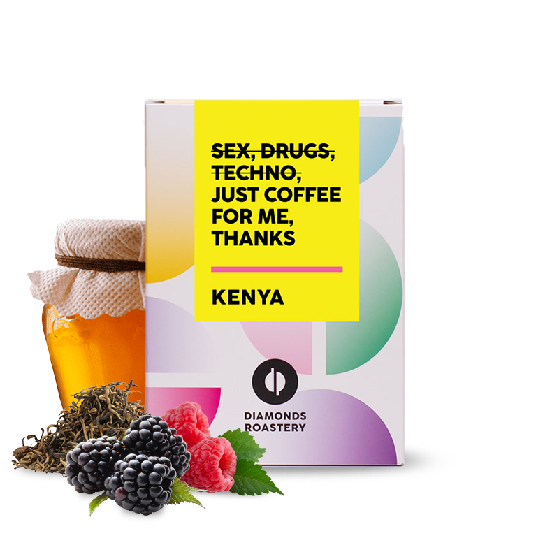 Specialty coffee Diamond's Roastery Kenya KAGANDA AA