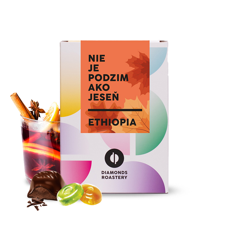 Specialty coffee Diamond's Roastery Ethiopia HARO WACHU - autumn limited edition