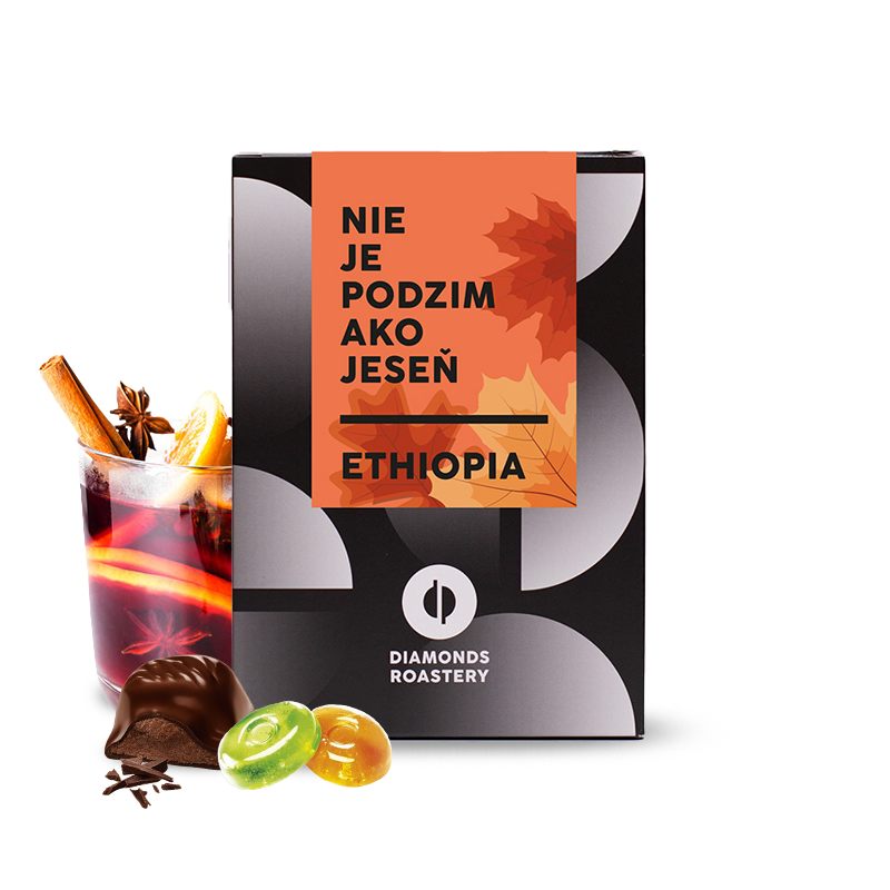 Specialty coffee Diamond's Roastery Ethiopia HARO WACHU - autumn espresso limited edition