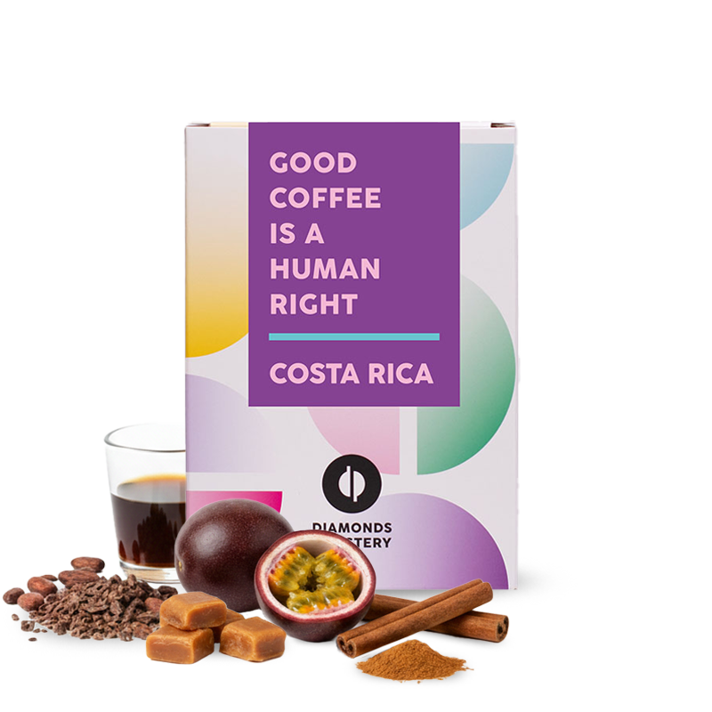 Specialty coffee Diamond's Roastery Costa Rica LA LUISA