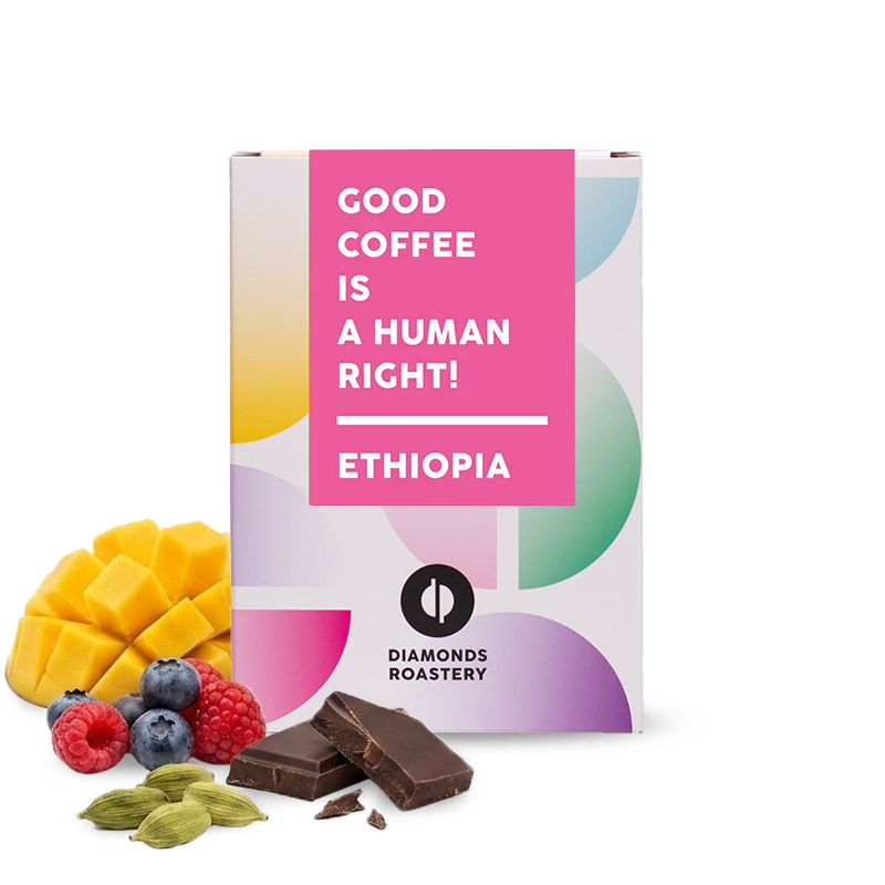 Specialty coffee Diamond's Roastery Ethiopia KEBEDE WAKO