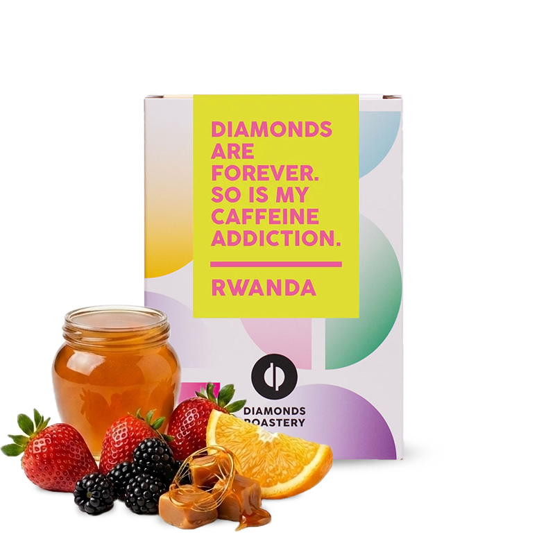 Specialty coffee Diamond's Roastery Rwanda KABYINIRO NATURAL