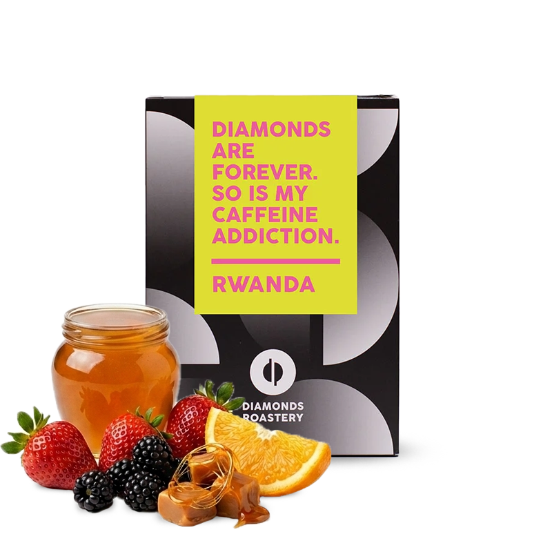 Specialty coffee Diamond's Roastery Rwanda KABYINIRO NATURAL