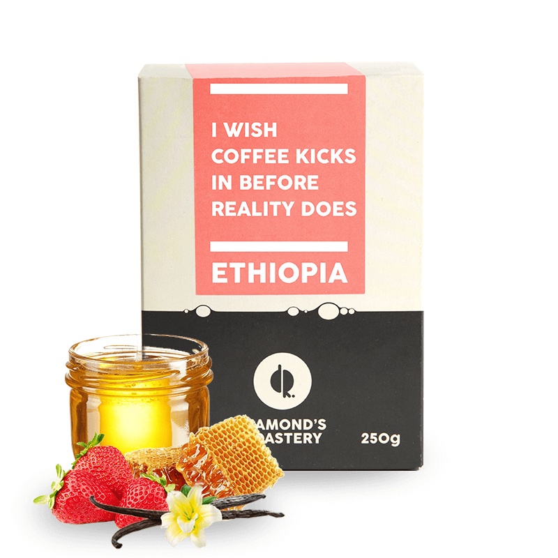 Specialty coffee Diamond's Roastery Ethiopia BOMBE 2019