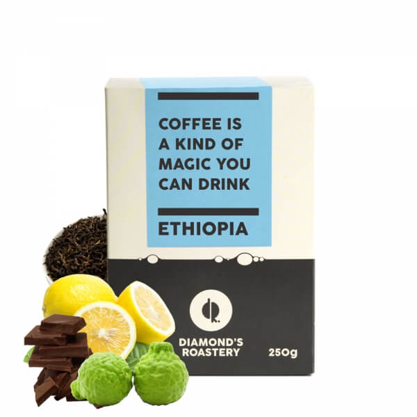 Specialty coffee Diamond's Roastery Etiopie SHAWANTAWENE