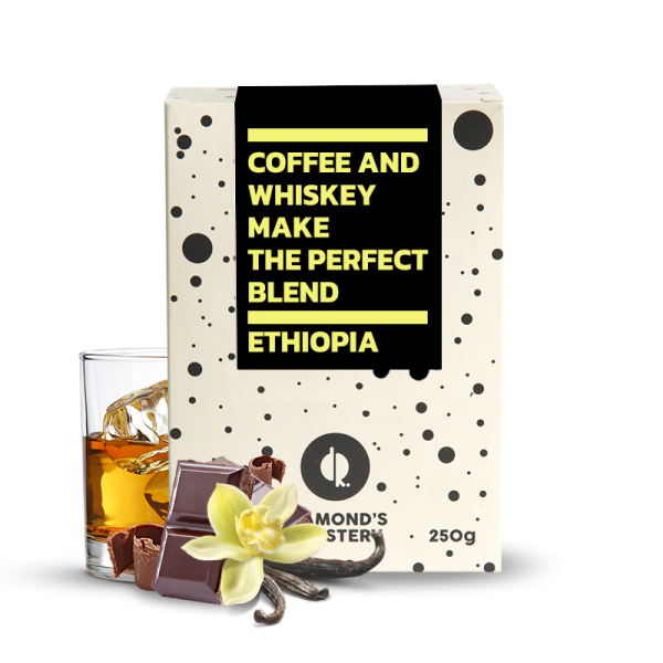 Specialty coffee Diamond's Roastery Ethiopia SHANTAWENE - whiskey barrel aged