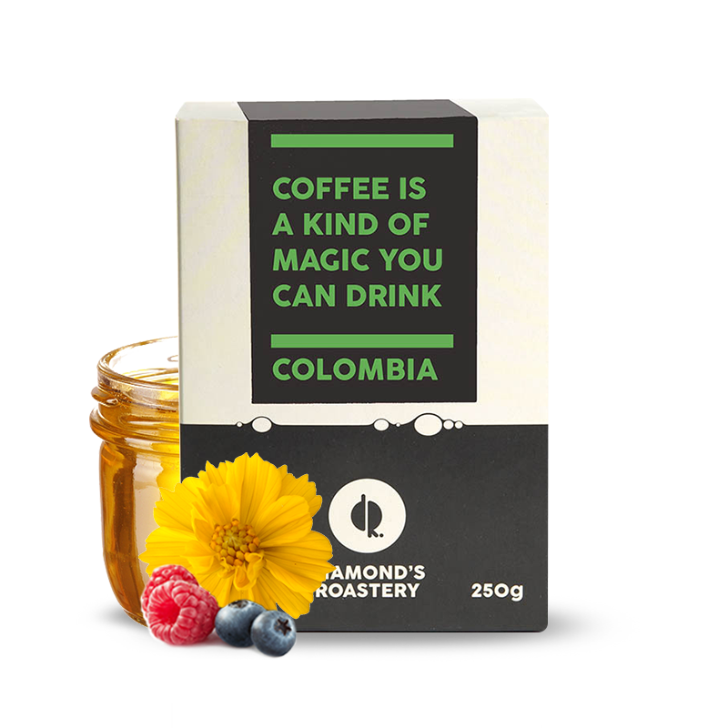 Specialty coffee Diamond's Roastery Colombia LAS PERLITAS