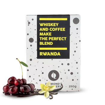 Rwanda KABYINIRO - maturing in whiskey barrels - Diamond's Roastery