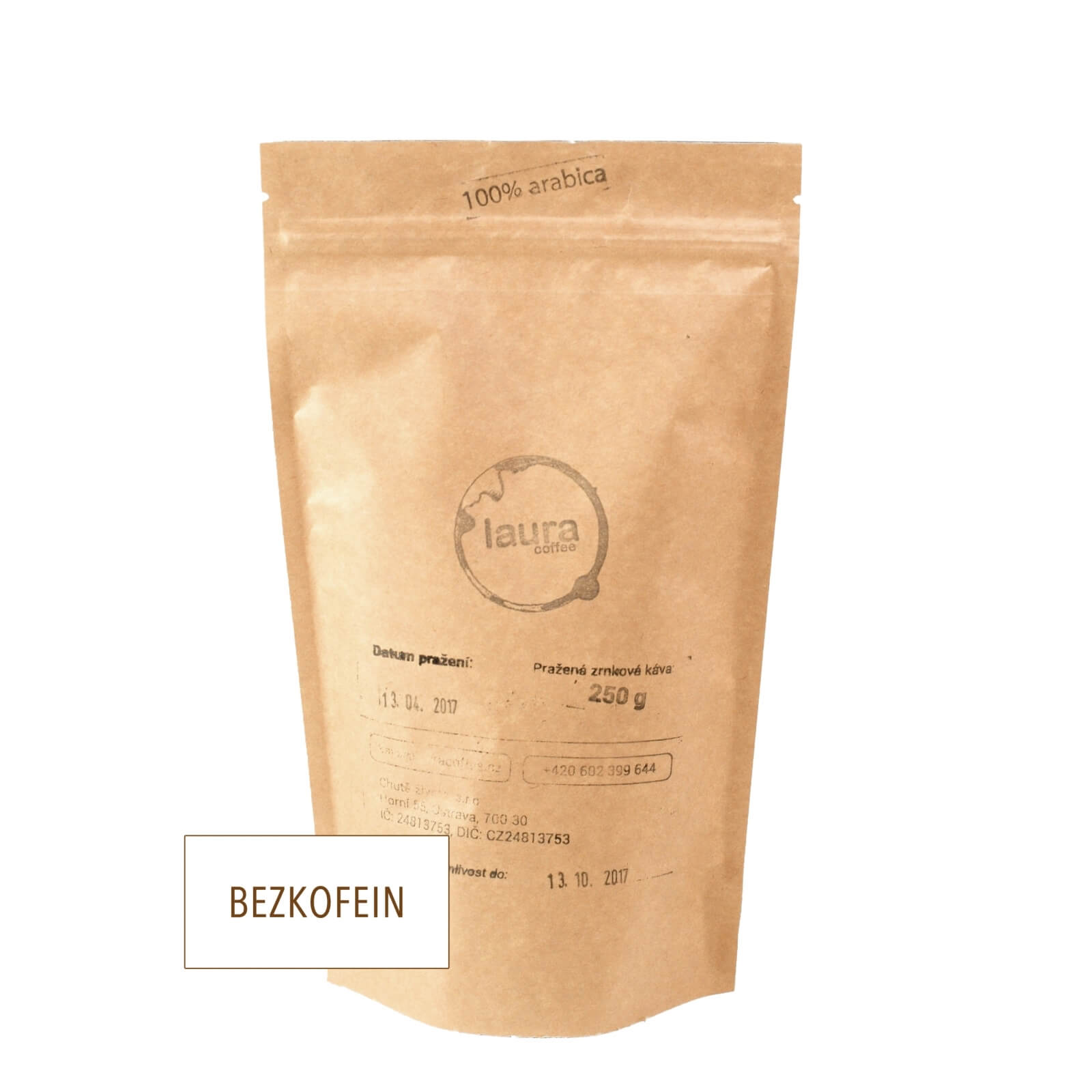 Specialty coffee Laura coffee Bezkofein