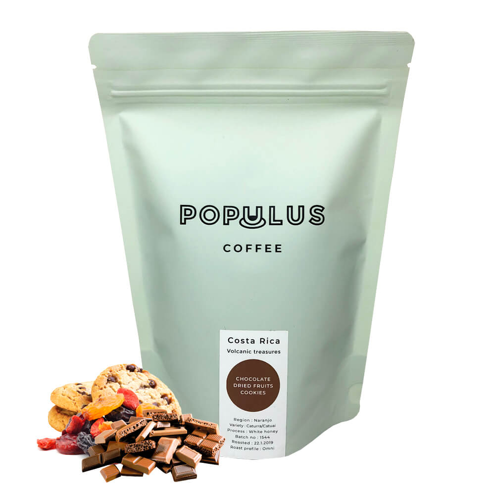 Specialty coffee Populus Coffee Kostarika VOLCANIC TREASURES
