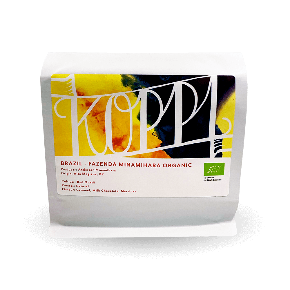 Specialty coffee Koppi Brazílie FAZENDA MINAMIHARA - organic