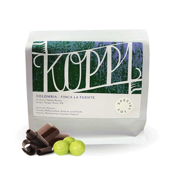 Specialty coffee Koppi Colombia FINCA LA FUENTE 2020