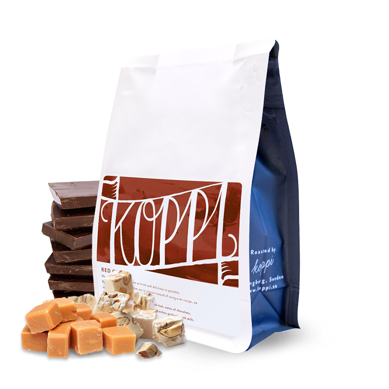 Specialty coffee Koppi RED CLAY ESPRESSO blend (MILK DRINKS)