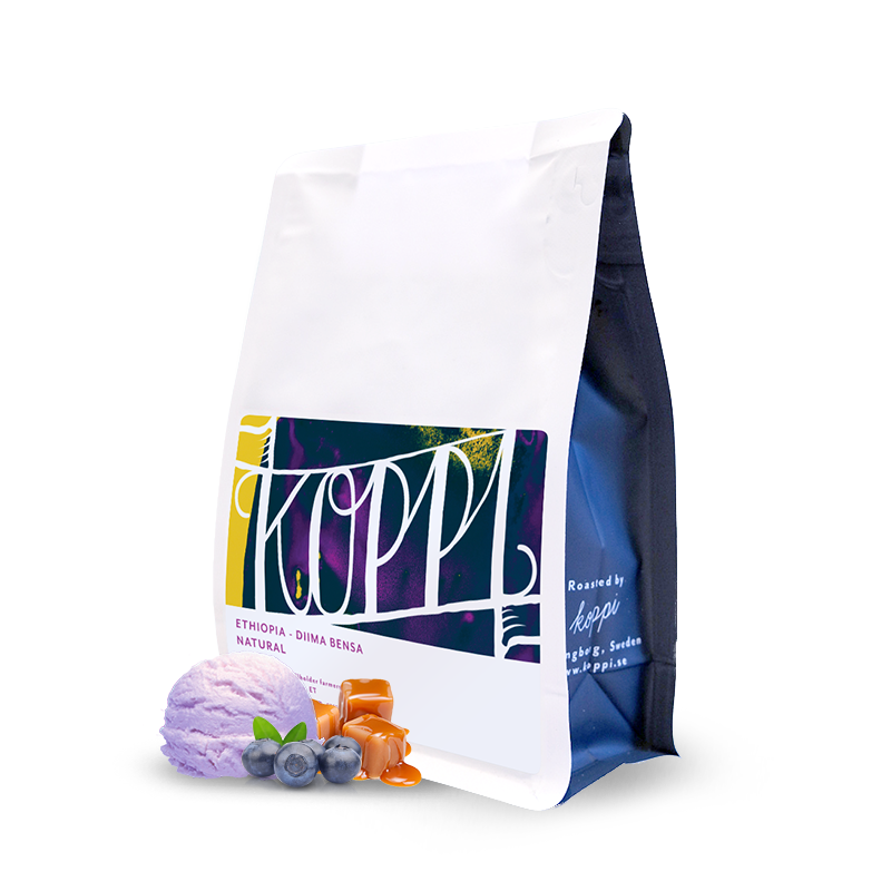 Specialty coffee Koppi Ethiopia DIIMA BENSA