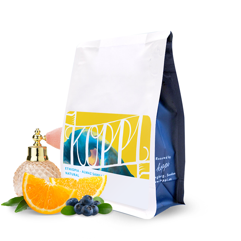 Specialty coffee Koppi Ethiopia ALMAZ SAHILLE NATURAL