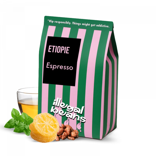 Specialty coffee Illegal Beans Ethiopia CHELSEBA - espresso