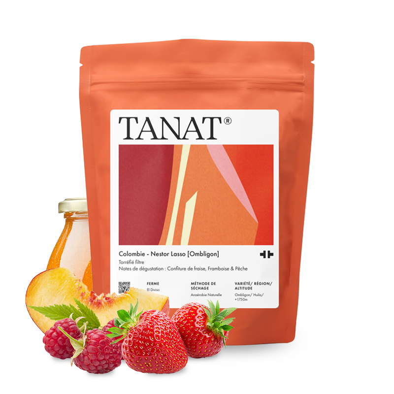 Specialty coffee Tanat Coffee Colombia NESTOR LASSO - ombligon
