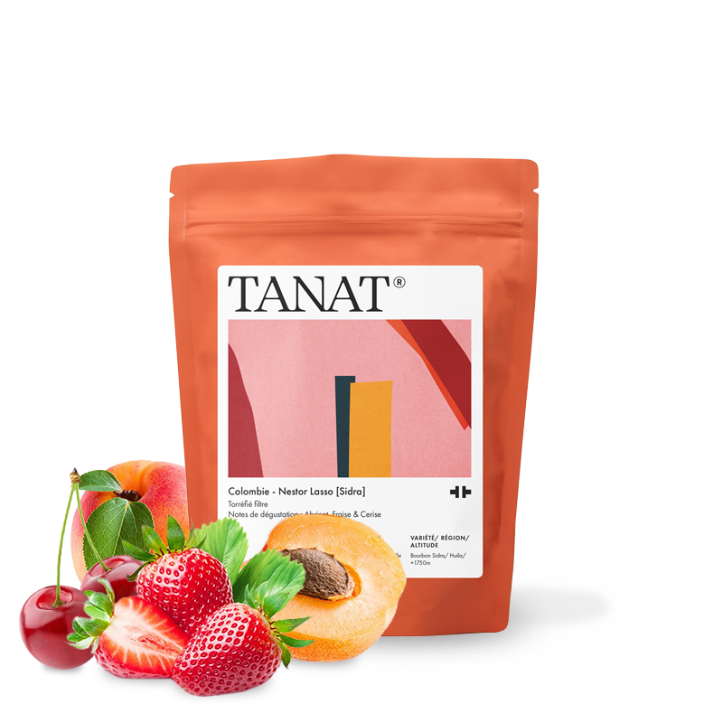 Specialty coffee Tanat Coffee Colombia NESTOR LASSO - sidra
