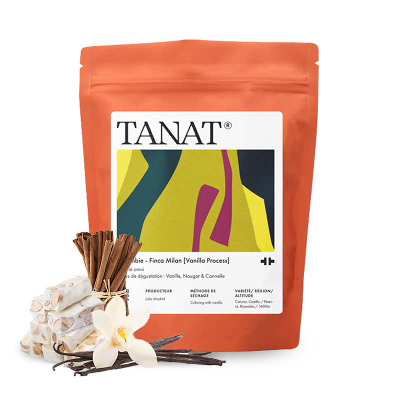 Specialty coffee Tanat Coffee Colombia FINCA MILAN - Vanilla Process