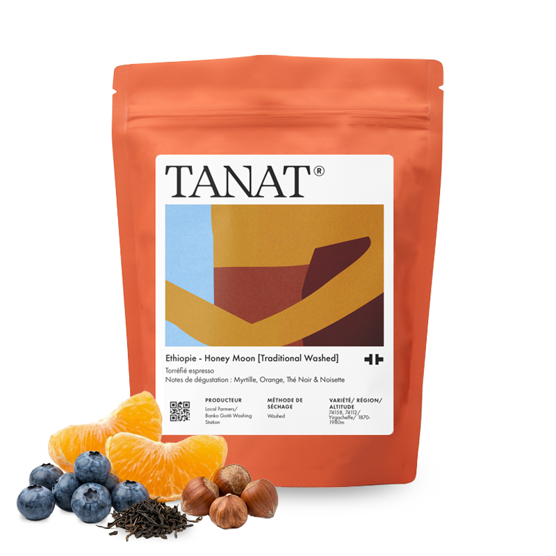 Specialty coffee Tanat Coffee Ethiopia HONEYMOON