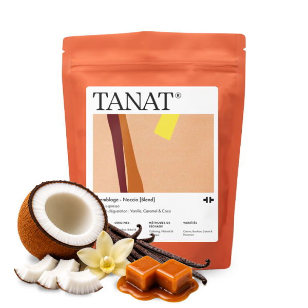 Specialty coffee Tanat Coffee NOCCIO Espresso Blend