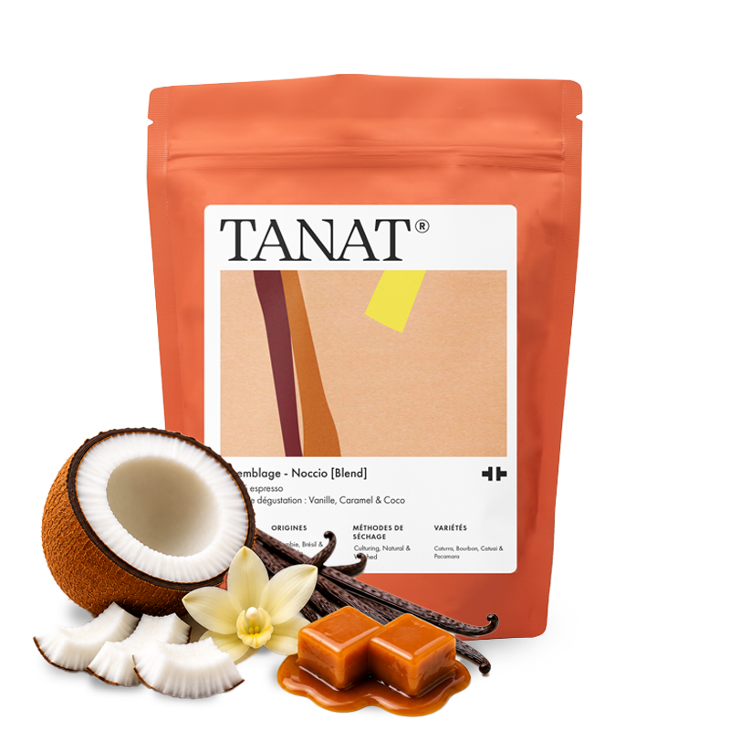 Specialty coffee Tanat Coffee NOCCIO Espresso Blend