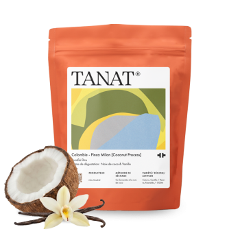 Colombia FINCA MILAN - Coconut Process - Tanat Coffee